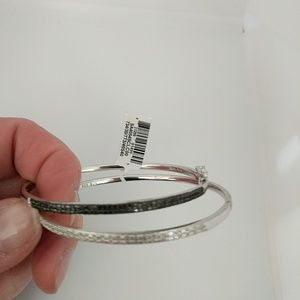 Sterling silver bracelet 1/3CTTW